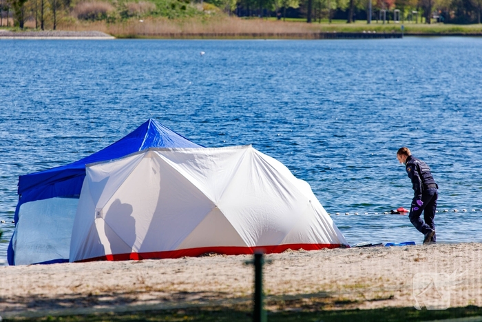 Lichaam aangetroffen in recreatieplas