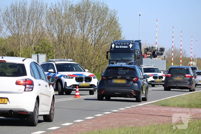 Kopstaartaanrijding zonder gewonden