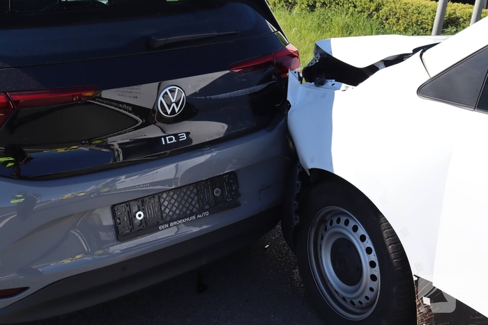 Kopstaartaanrijding zonder gewonden