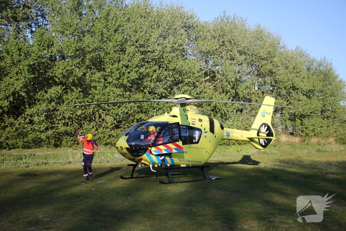 Fietser ernstig gewond bij aanrijding met wielrenner