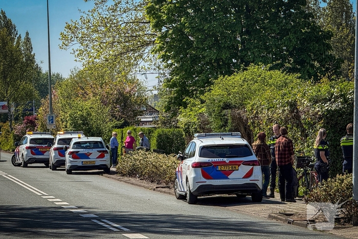 Verdachte situatie leidt tot politieactie