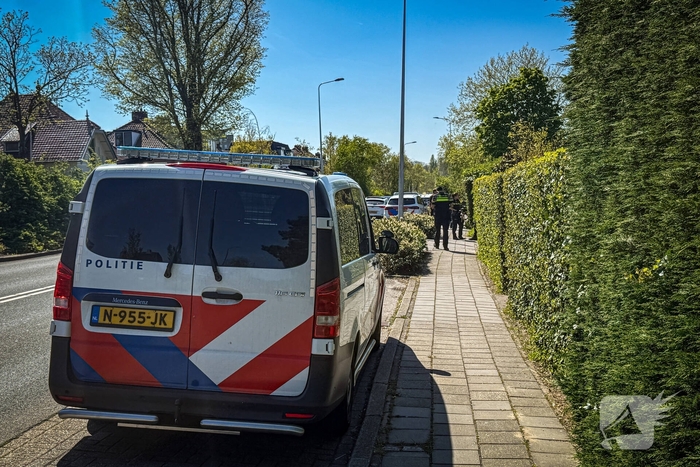 Verdachte situatie leidt tot politieactie