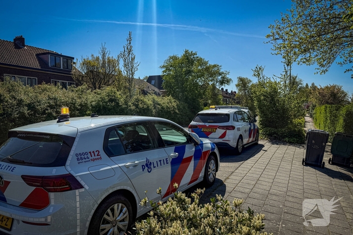 Verdachte situatie leidt tot politieactie