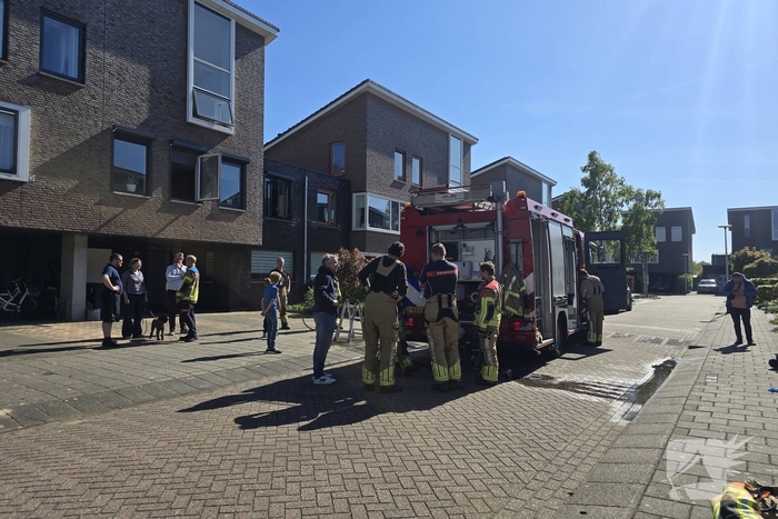 Brandweer voorkomt uitbreiding van brand