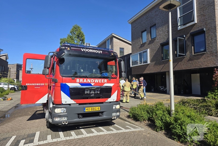 Brandweer voorkomt uitbreiding van brand