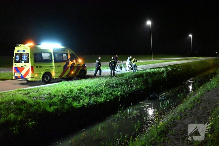 Scootmobiel te water