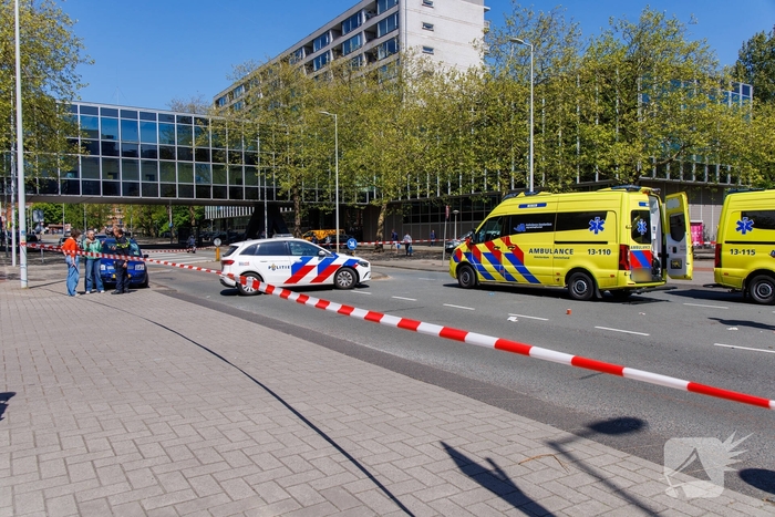 Fatbike berijder gewond bij aanrijding met auto