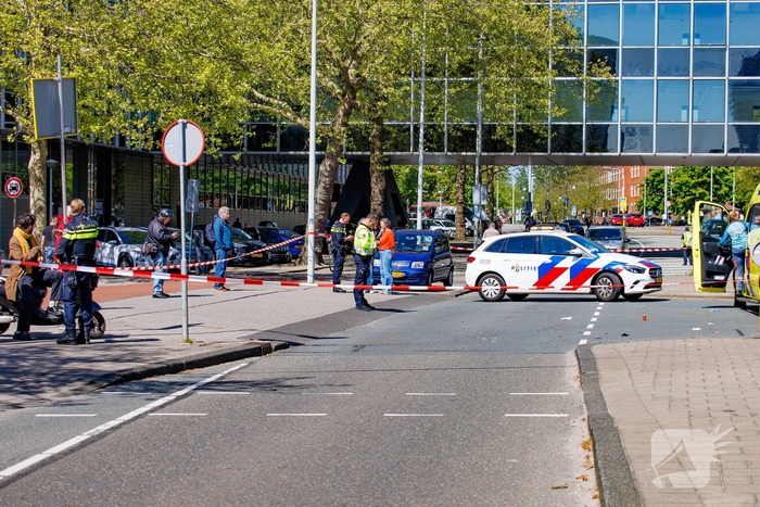 Fatbike berijder gewond bij aanrijding met auto