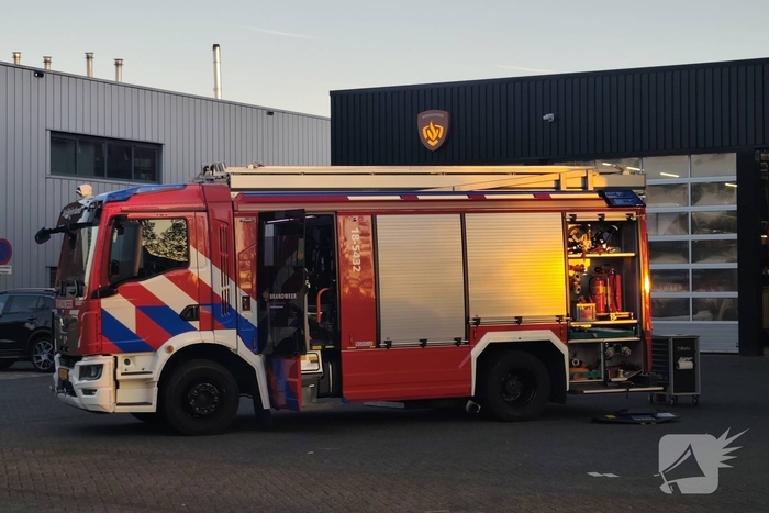 Brandweer ingezet voor brand in eigen voertuig
