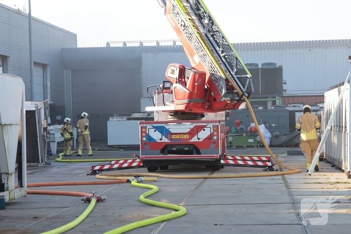 Brand in groot industriepand onder controle