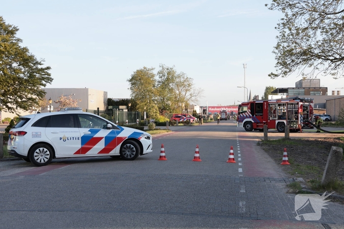 Brand in groot industriepand onder controle