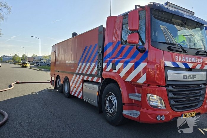 Grote inzet brandweer bij grote industriebrand