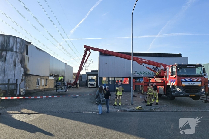 Grote inzet brandweer bij grote industriebrand