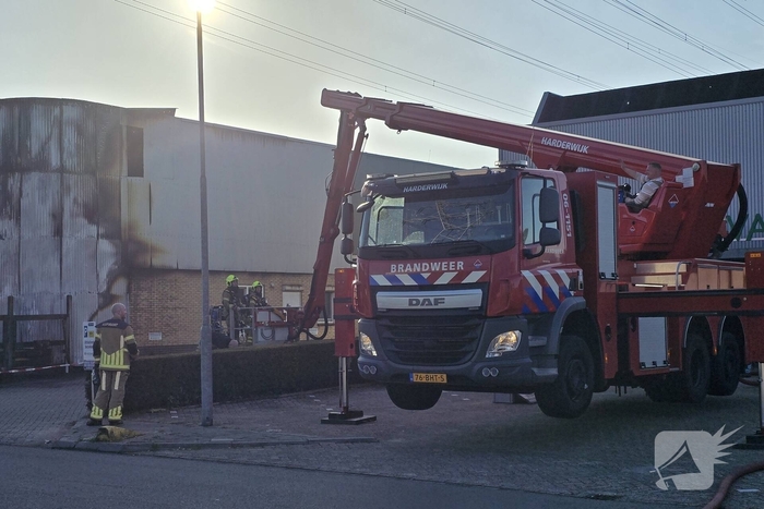 Grote inzet brandweer bij grote industriebrand