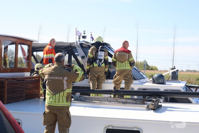 Oorzaak brand pleziervaartuig nog onbekend
