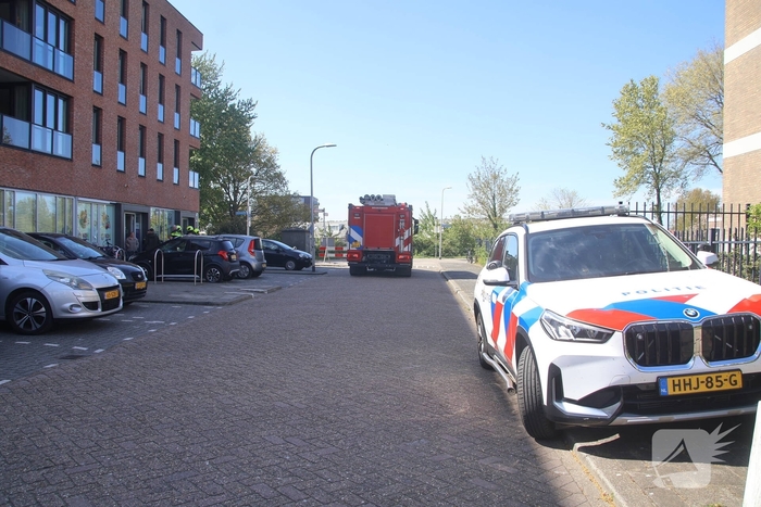Hinderlijke lucht in pand leidt tot spoedactie