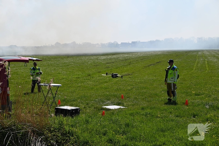 Brand in woonboerderij leidt tot grote inzet van hulpdiensten