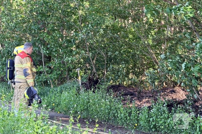 Brand in bosgebied vergt inzet van hulpdiensten