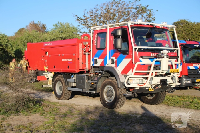 Zeer grote brand in duinen vergt grootschalige inzet