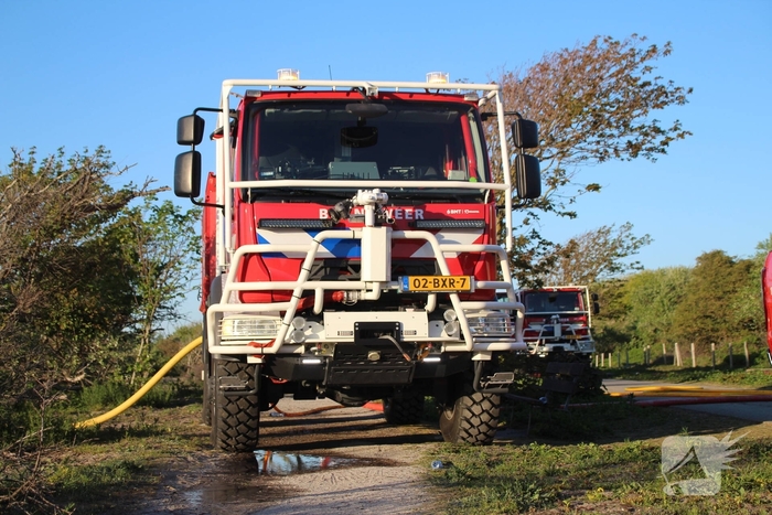 Zeer grote brand in duinen vergt grootschalige inzet