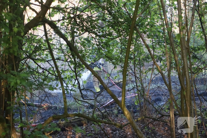 Brandweer voorkomt uitbreiding van buitenbrand