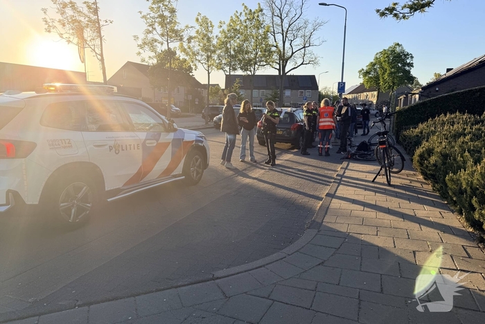 Fietser gewond na aanrijding met auto