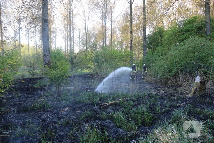 Brandweer voorkomt uitbreiding van buitenbrand