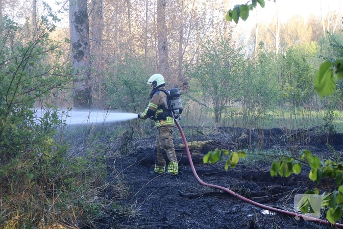 Brandweer voorkomt uitbreiding van buitenbrand