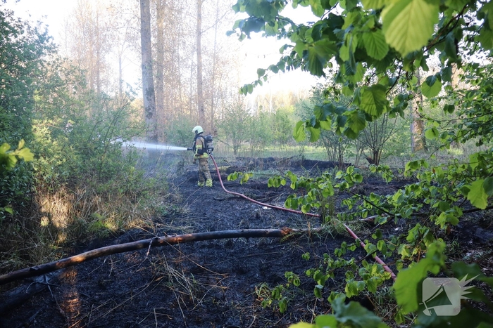 Brandweer voorkomt uitbreiding van buitenbrand