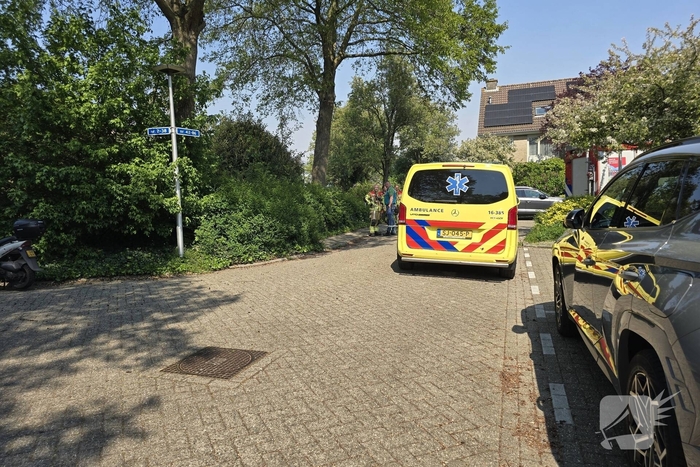 Herhaalde brand in berm en struikgewas