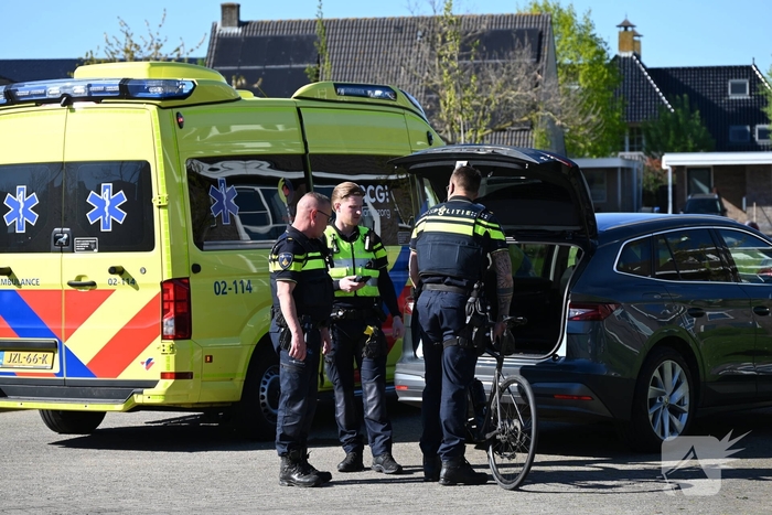 Wielrenner aangereden door auto