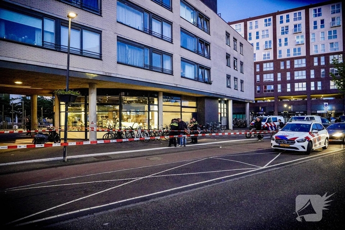 Winkel beschadigd bij schietpartij