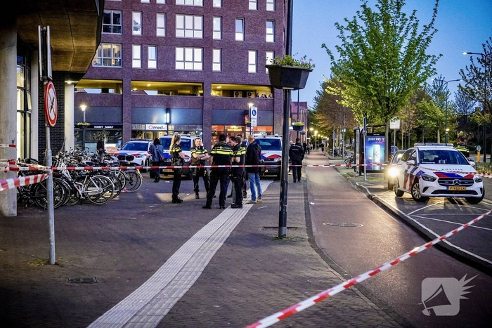 Winkel beschadigd bij schietpartij