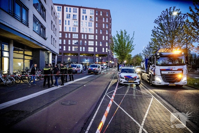 Winkel beschadigd bij schietpartij