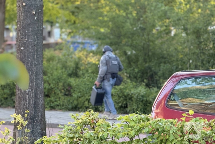 Grote politie-inzet na mogelijke gassituatie