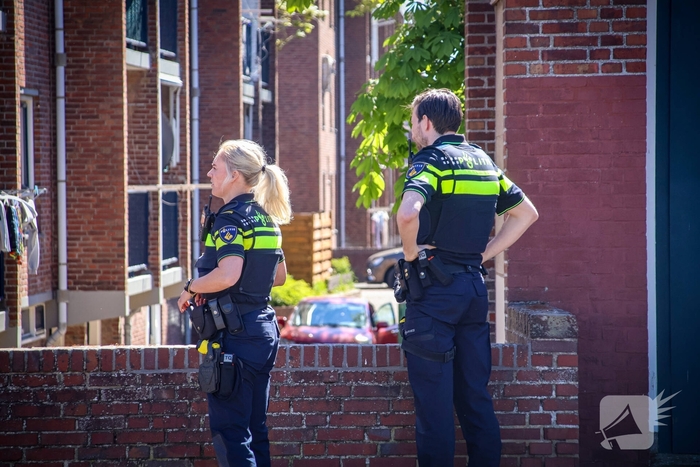 Woningbrand op balkon geblust