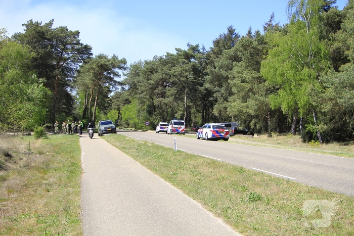 Heidebrand op oefenterrein Defensie snel opgeschaald