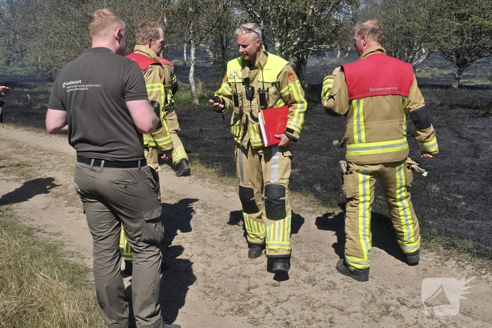 Brand in duingebied zorgt voor rookontwikkeling