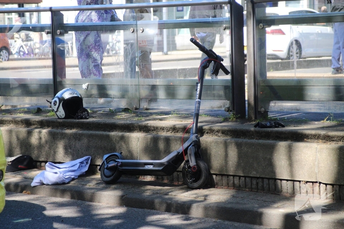 Ongeval tussen motorrijder en elektrische step leidt tot gewonden