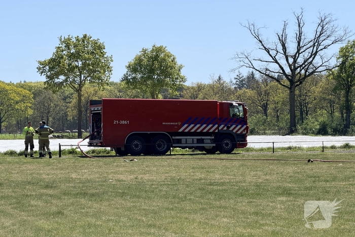 Brand in bosgebied vergt snel ingrijpen
