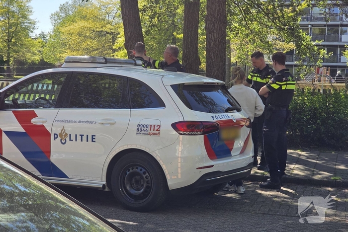 Politie verliest portofoon tijdens achtervolging