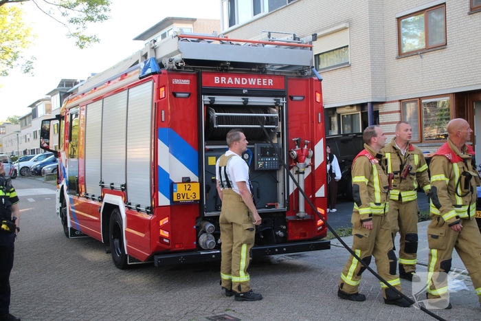 Brand op balkon snel geblust