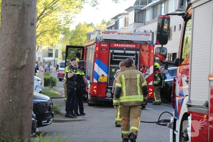Brand op balkon snel geblust