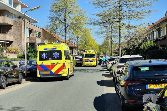 Scooterrijder ernstig gewond na valpartij
