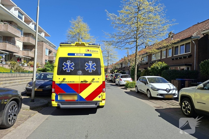 Scooterrijder ernstig gewond na valpartij