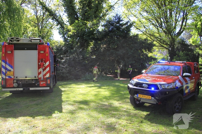 Buitenbrand in Weert snel onder controle