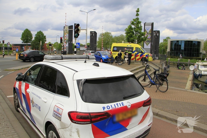 Voetganger aangereden door pick-up truck