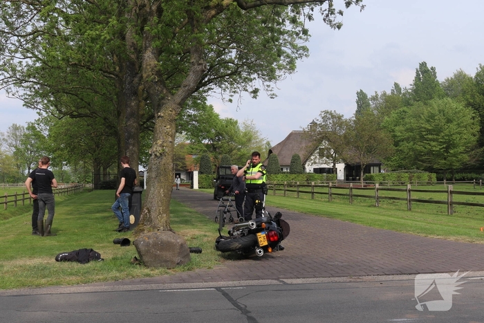 Motorrijder ernstig gewond bij ongeval, traumateam ingezet