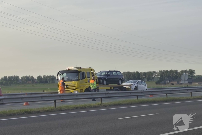 Meerdere voertuigen betrokken bij ongevallen op snelweg