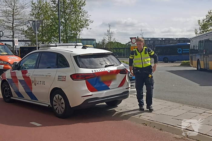 Fietser gewond bij aanrijding